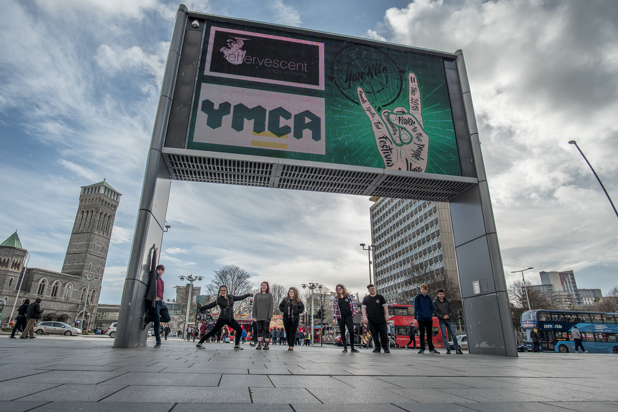 Plymouth YMCA Effervescent YouNite Plymouth City Centre February 2018