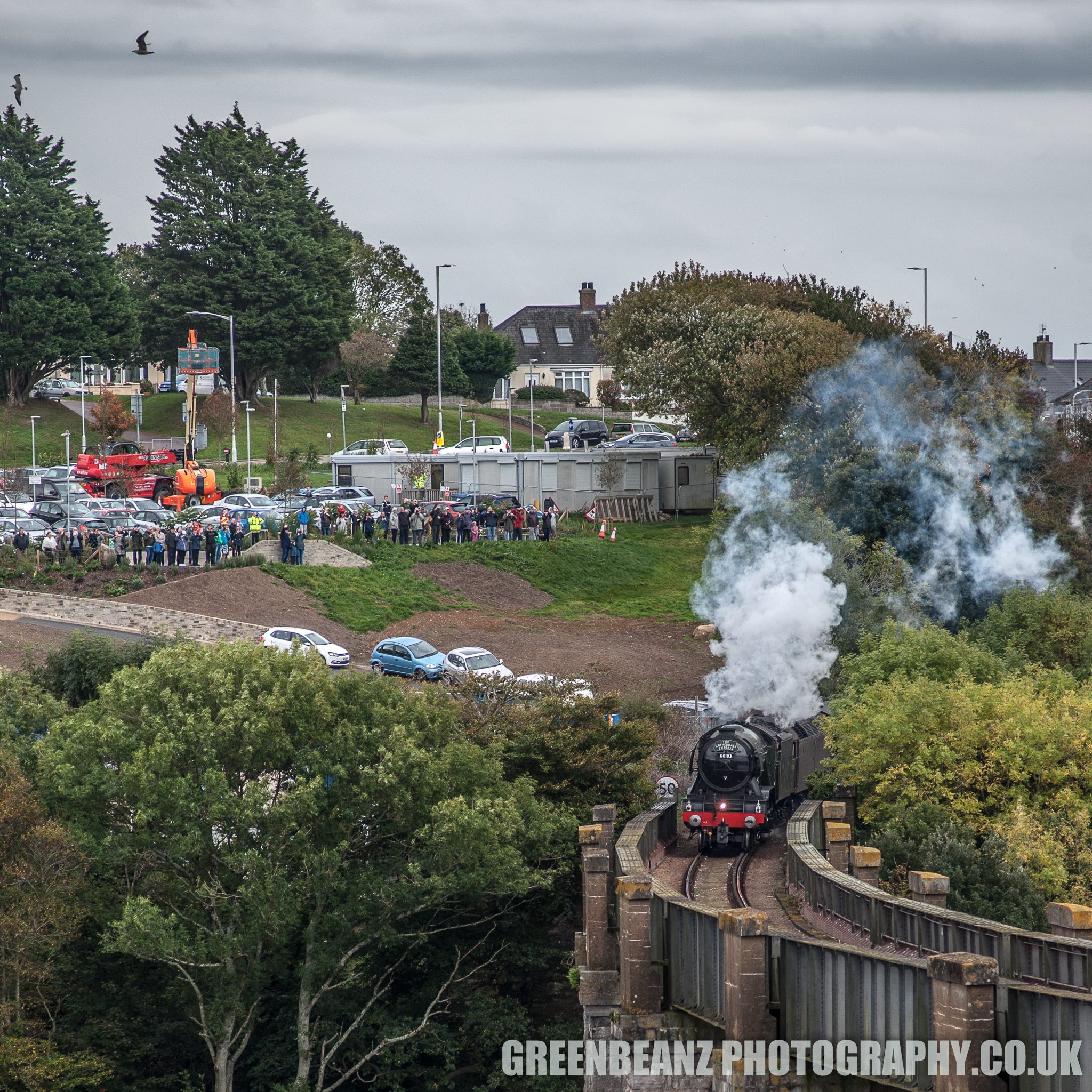 The Flying Scotsman in Plymouth in 2018