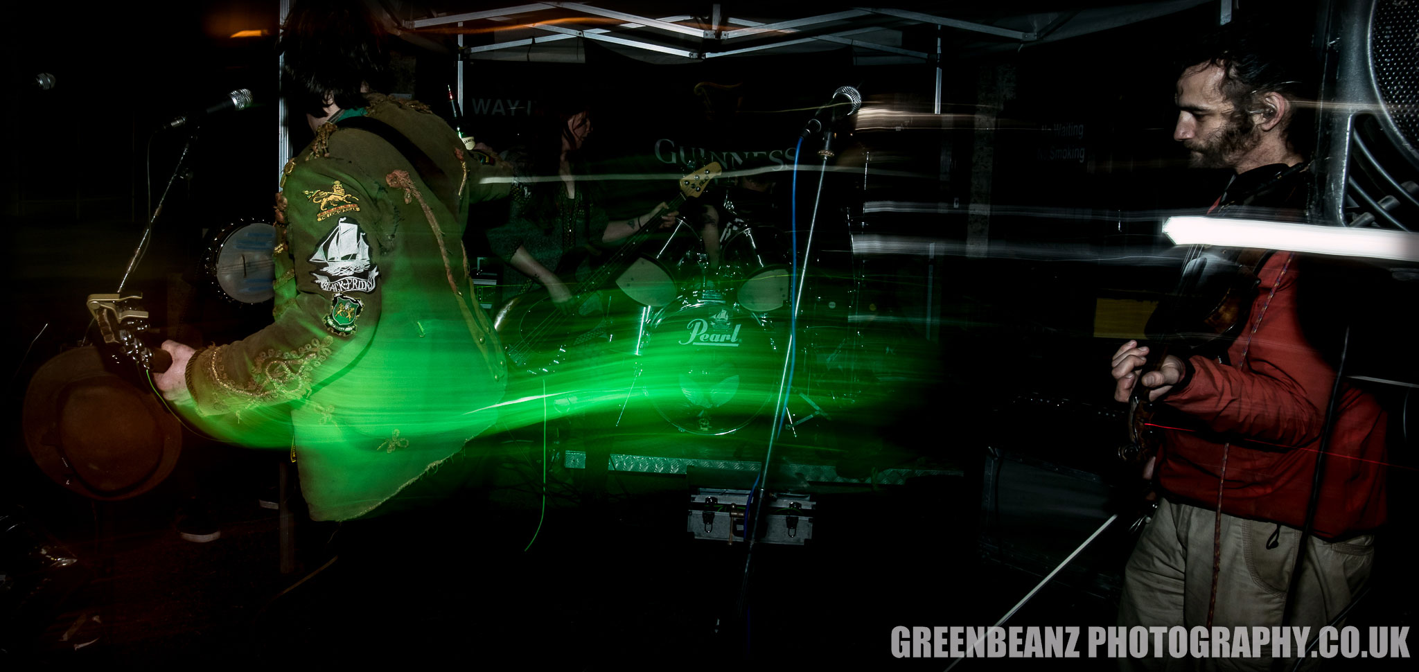 Black Friday performing outside Kitty'O'Hanlons on St Patricks Day 2019