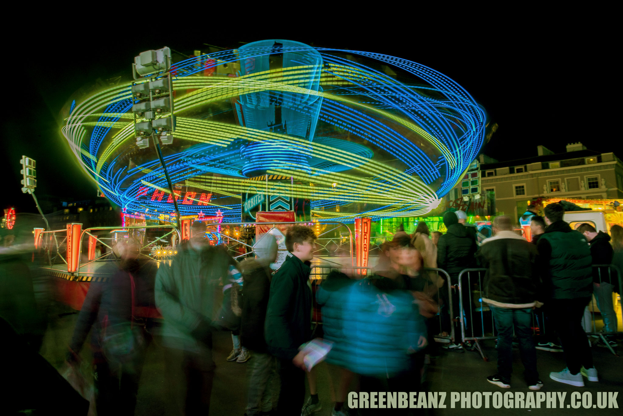 Funfair on Plymouth Hoe in 2019