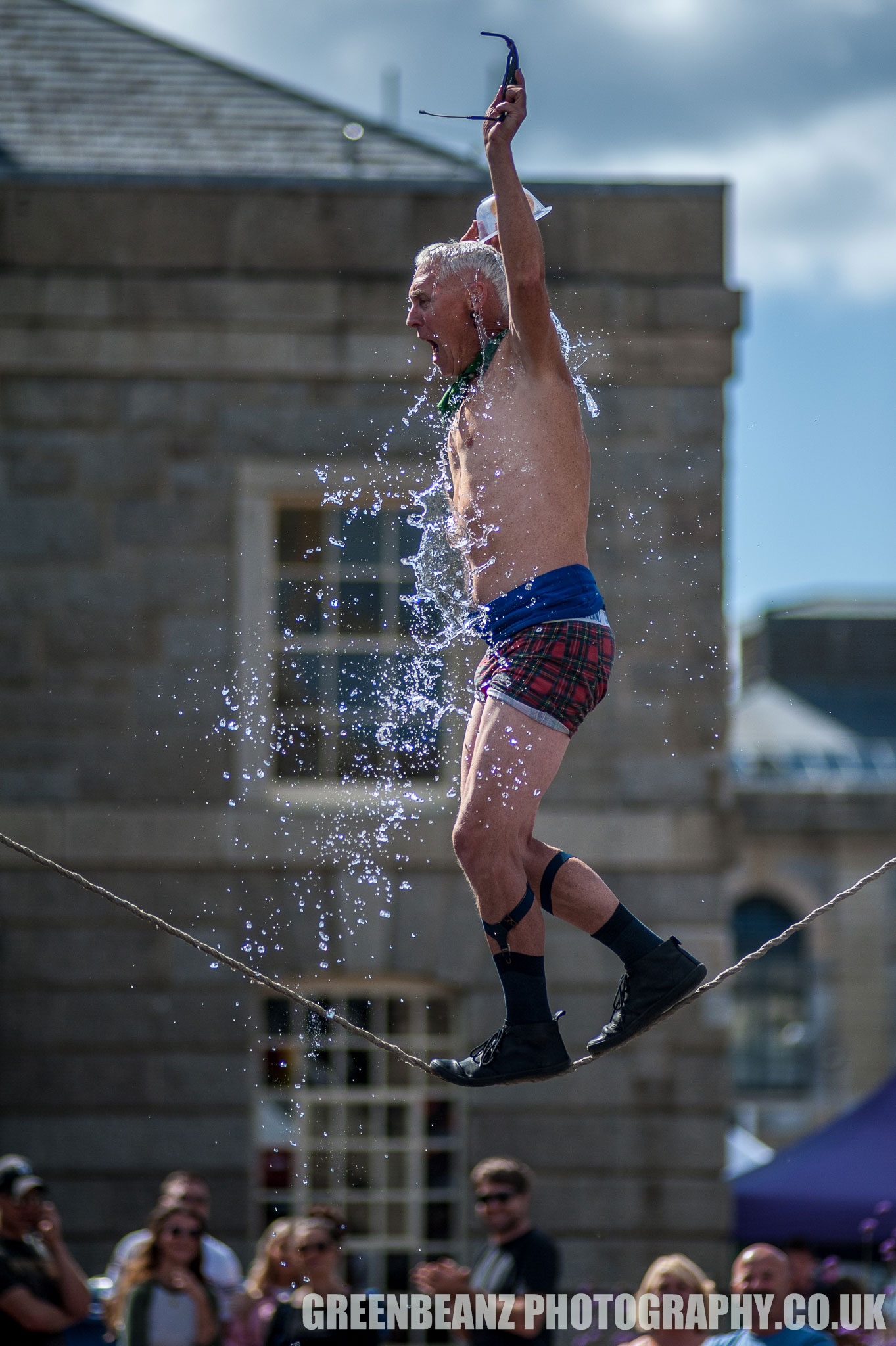 The Invisible Circus in Plymouth's Royal William Yard 2019 Kwabana Lindsay