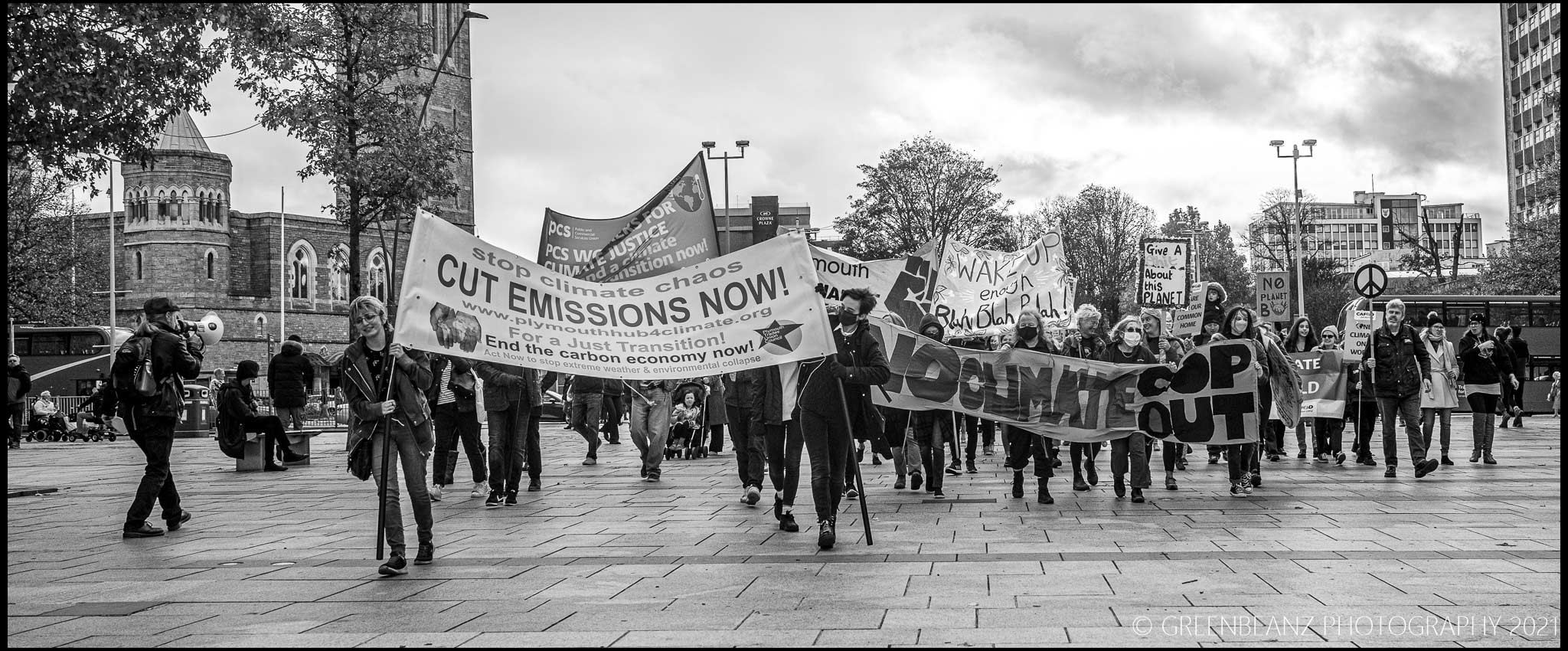 Plymouth Climate Change Protest 2021