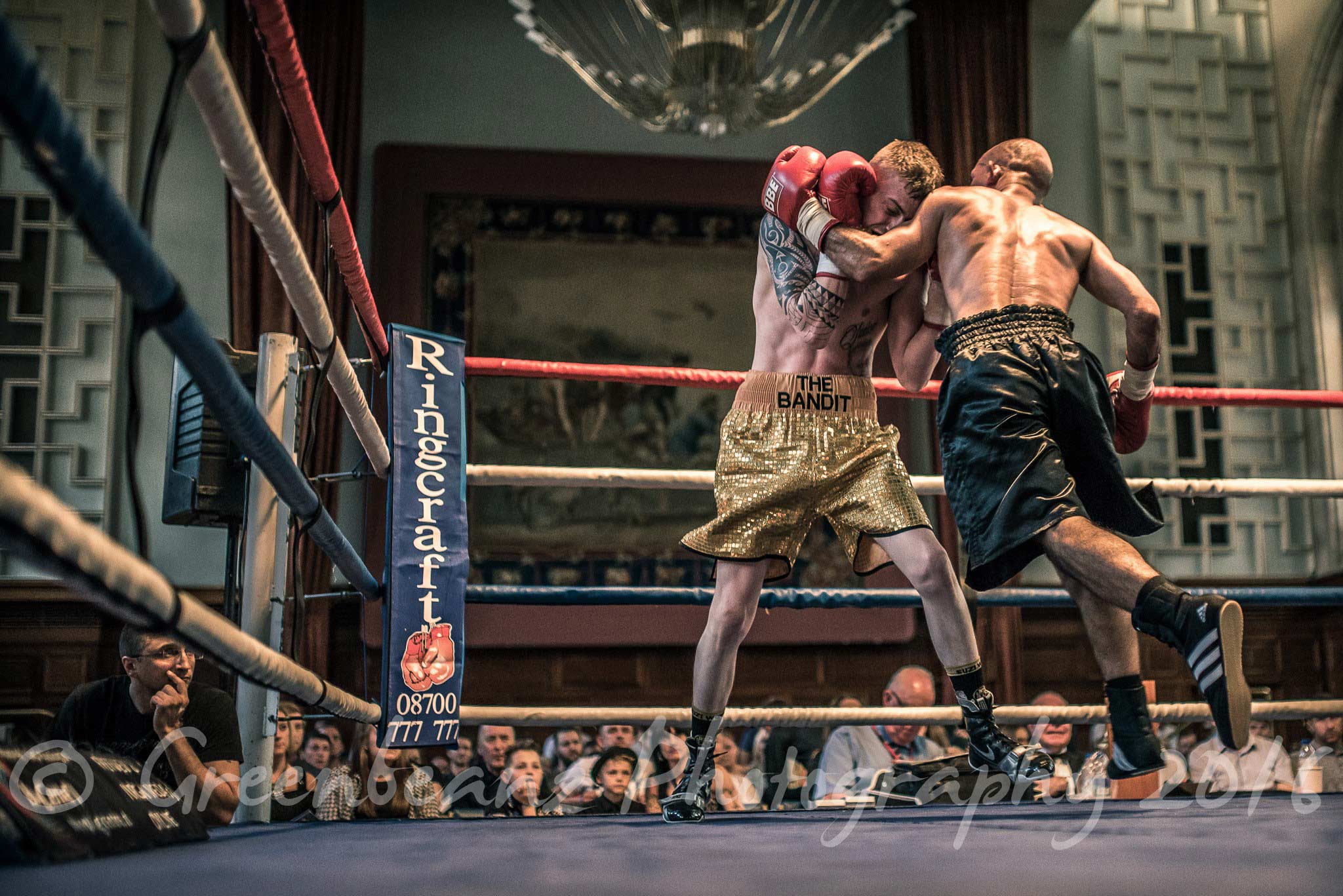 Plymouth Boxers floating on air in the rings
