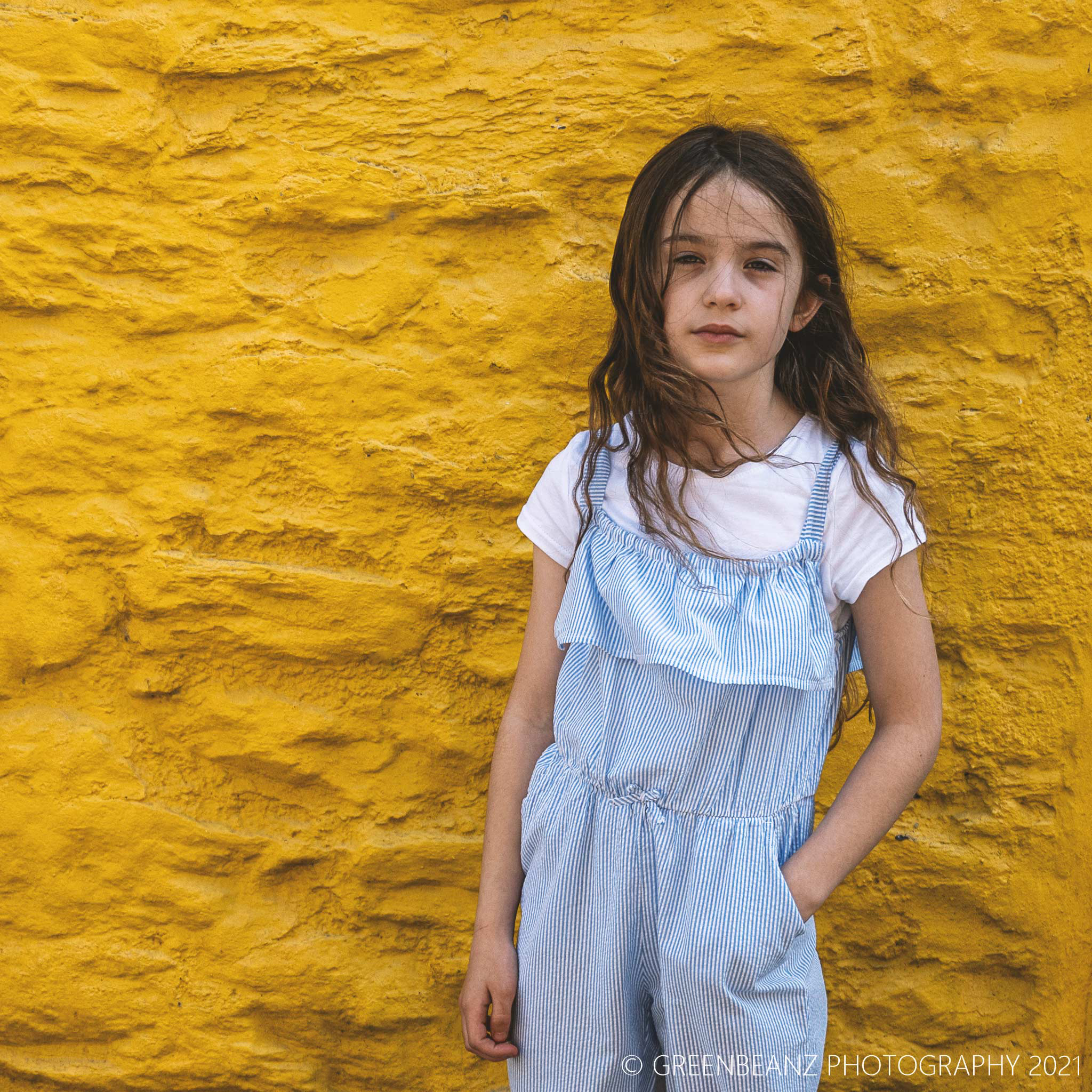 Plymouth young actress Eloise in street fashion style shoot