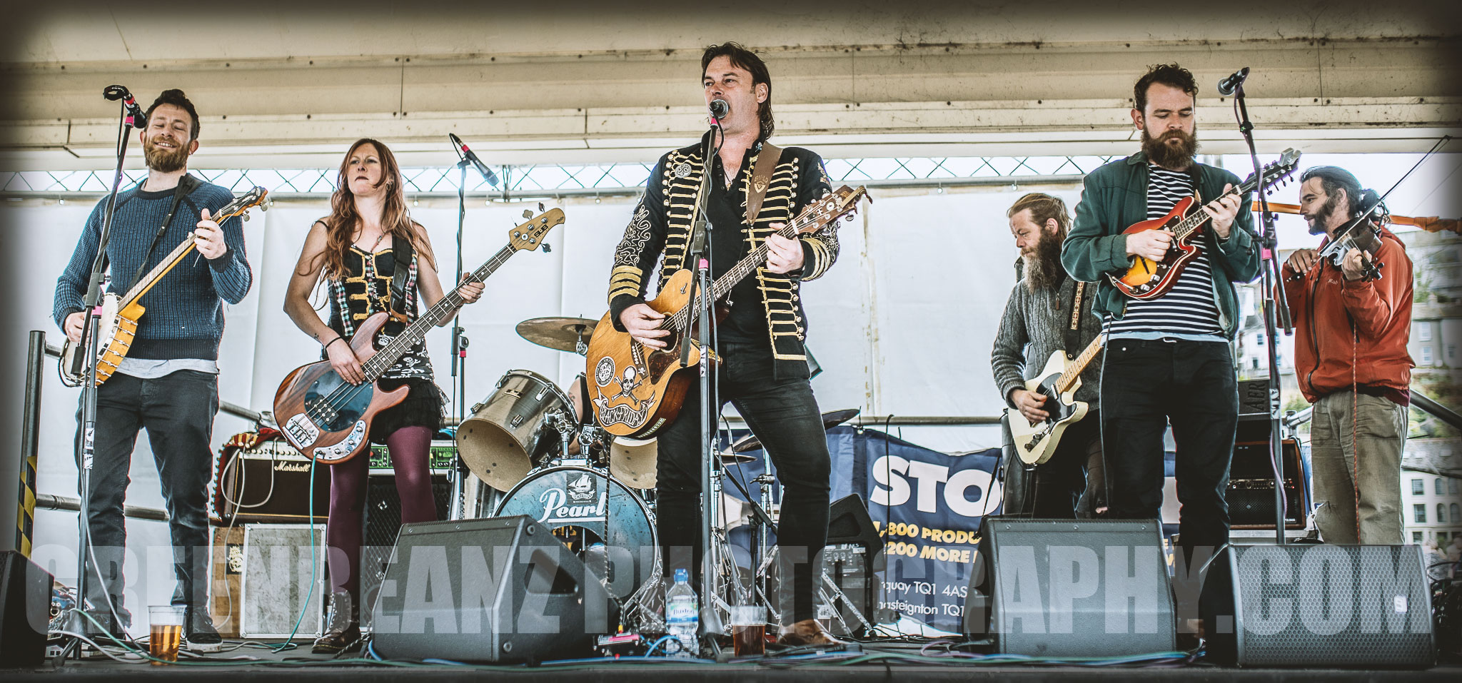 'Black Friday' Cornish Cetlic Folk Punk Rock Band in Brixham