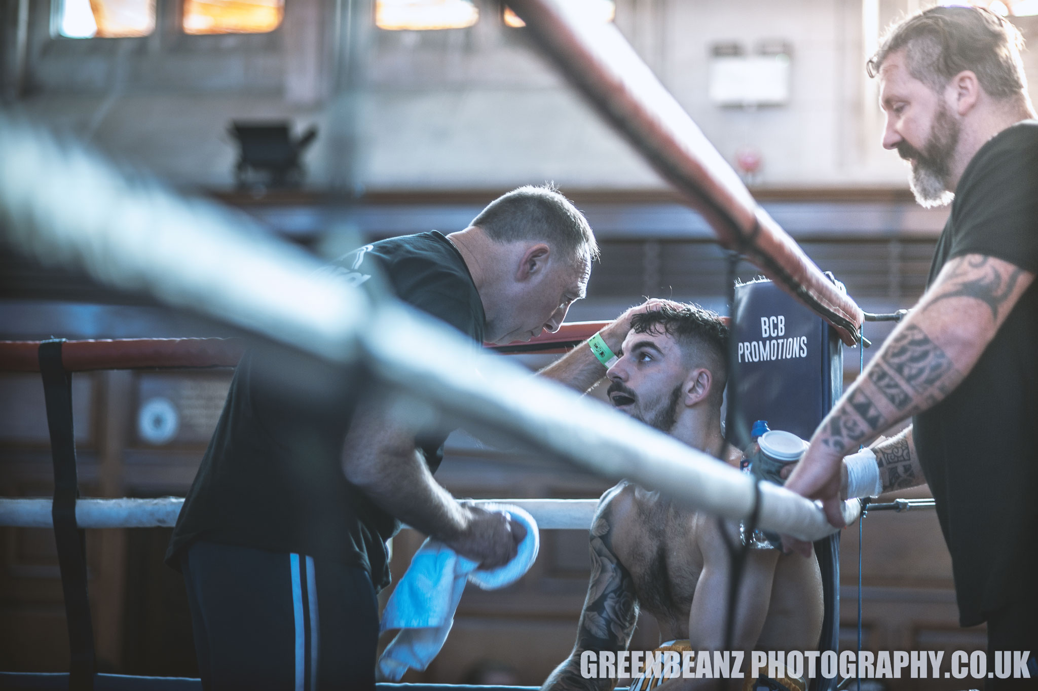 Boxer Nathan Halton at Plymouth Guildhall November 5th 2017