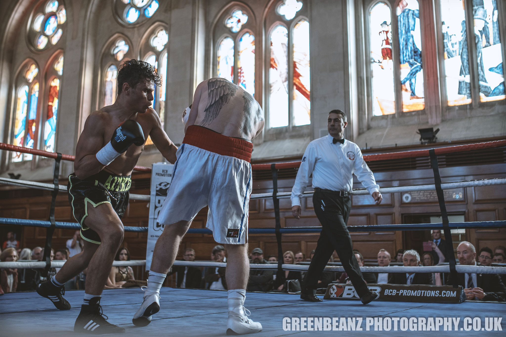 Louis Aitken versus Liam 'Rocco' Richards in Plymouth 2017.