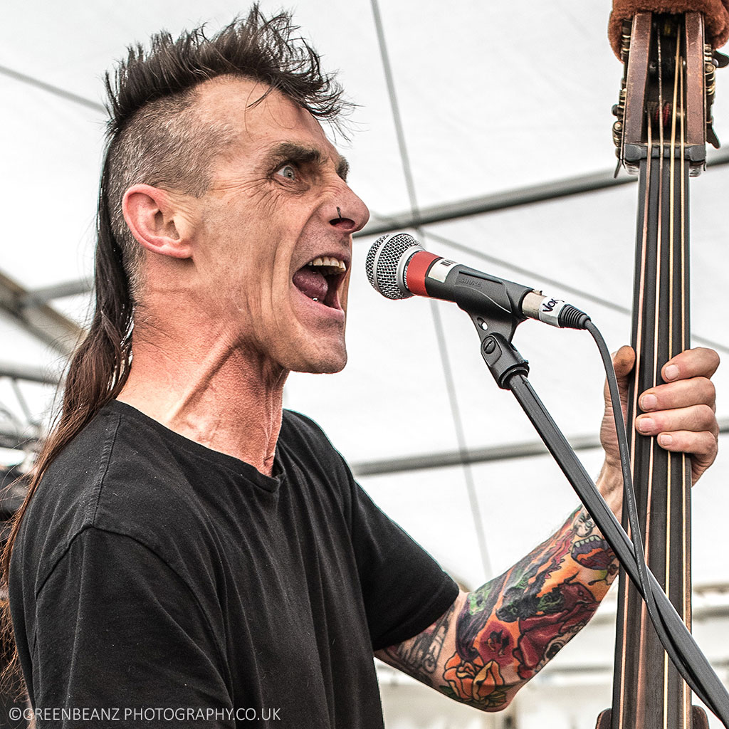 Any the SInger and bass player from psychobilly band Breakout