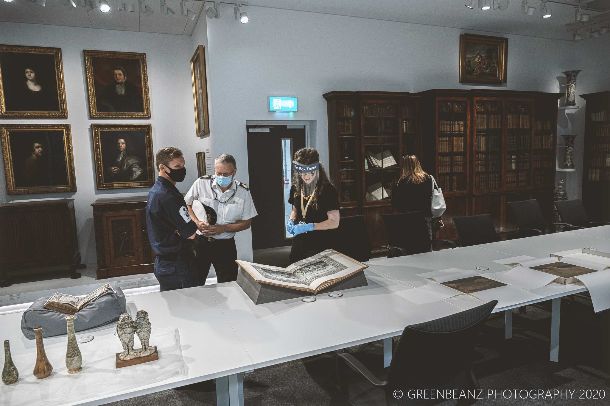 The Cottonian Collection and research room at Plymouth's The Box Musem