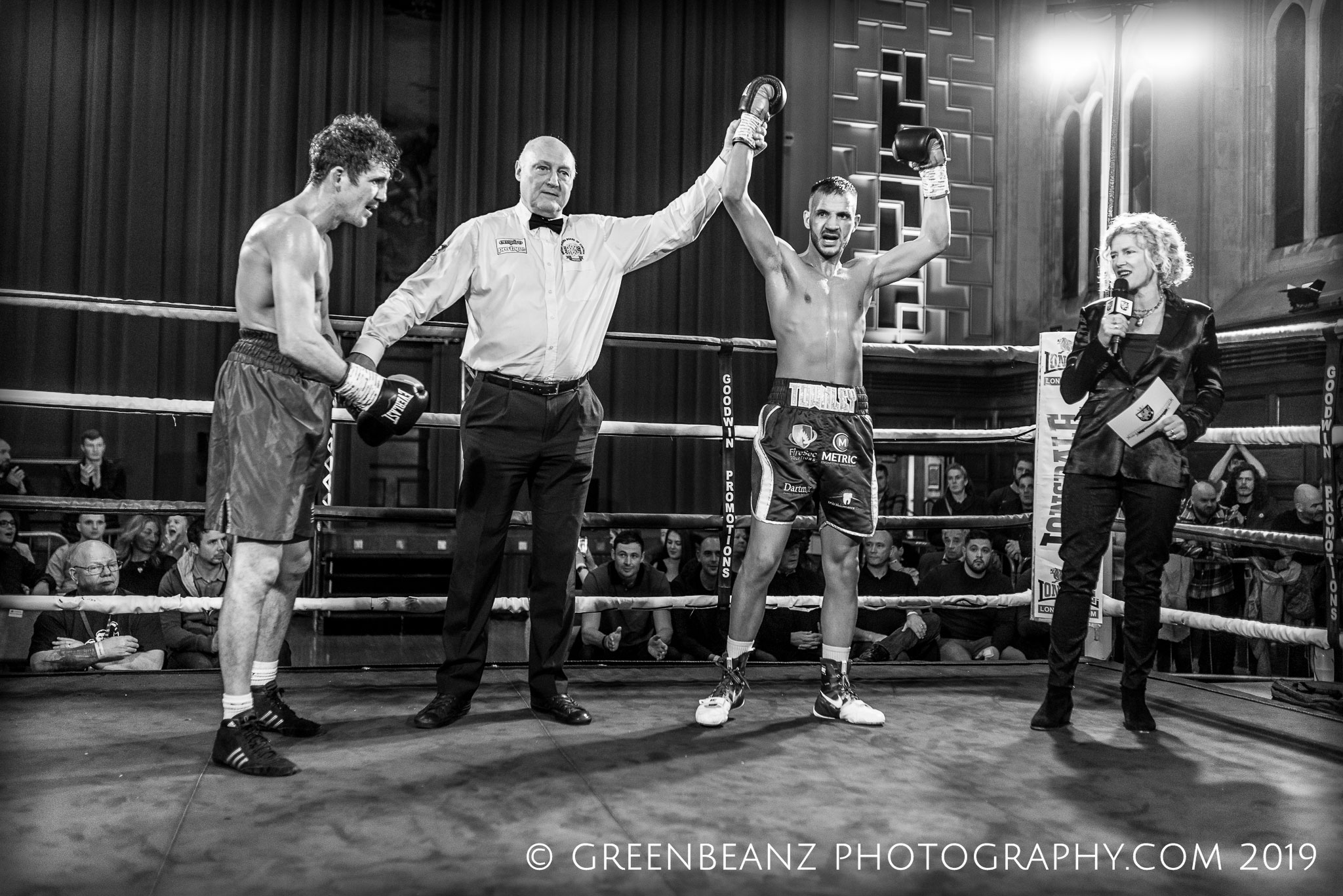 Darren Townley's 10th UK Professional Boxing win