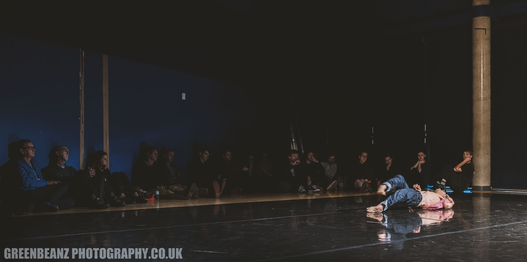 Photograph of Disabled dancer Kevin French in motion UK Dance Photography
