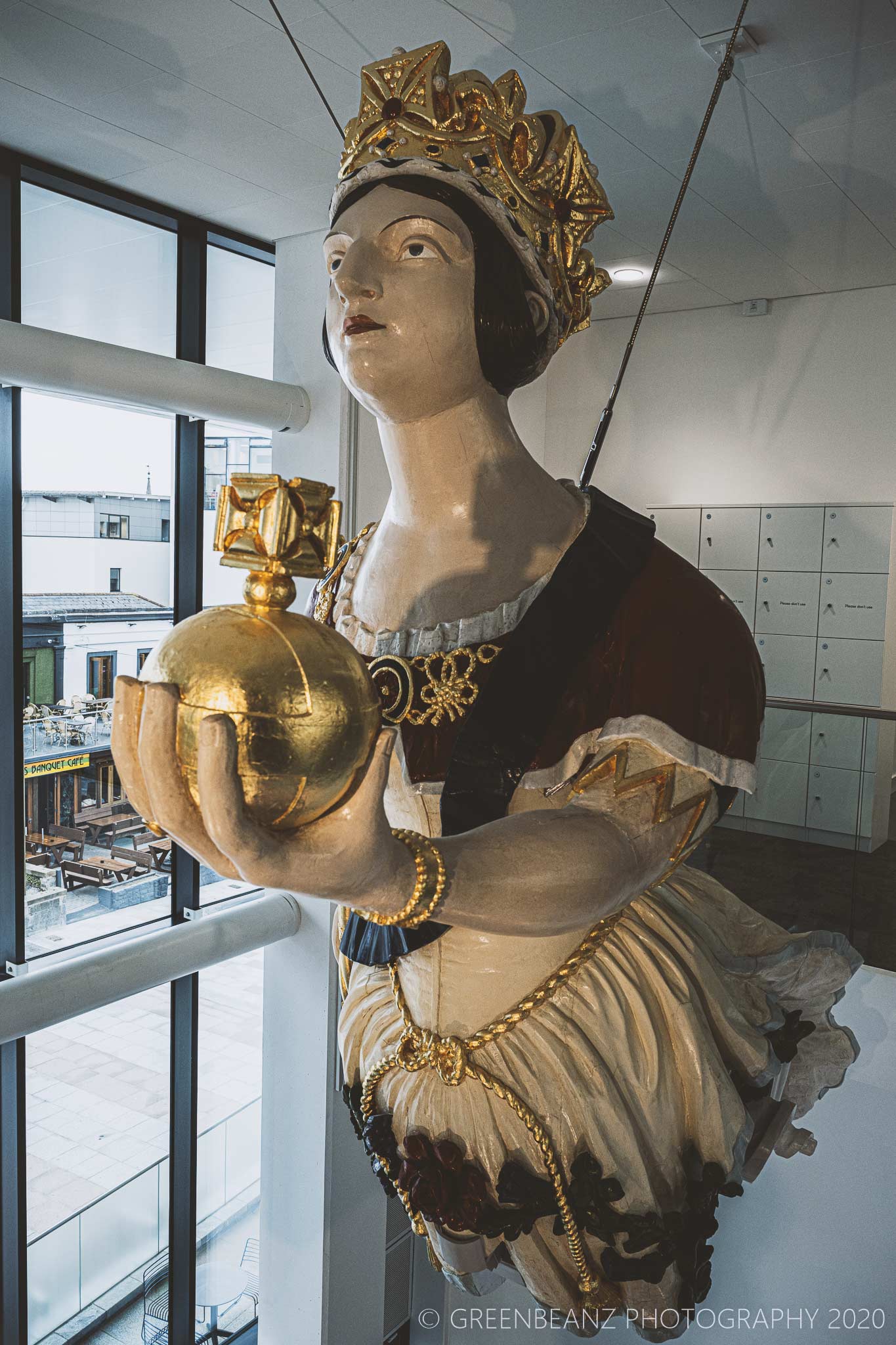 Figurehead at Plymouth's The Box Musem