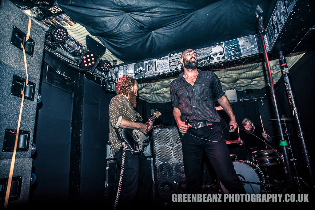 Uk Garage Rock Band Damarels playing live in Plymouth Underground