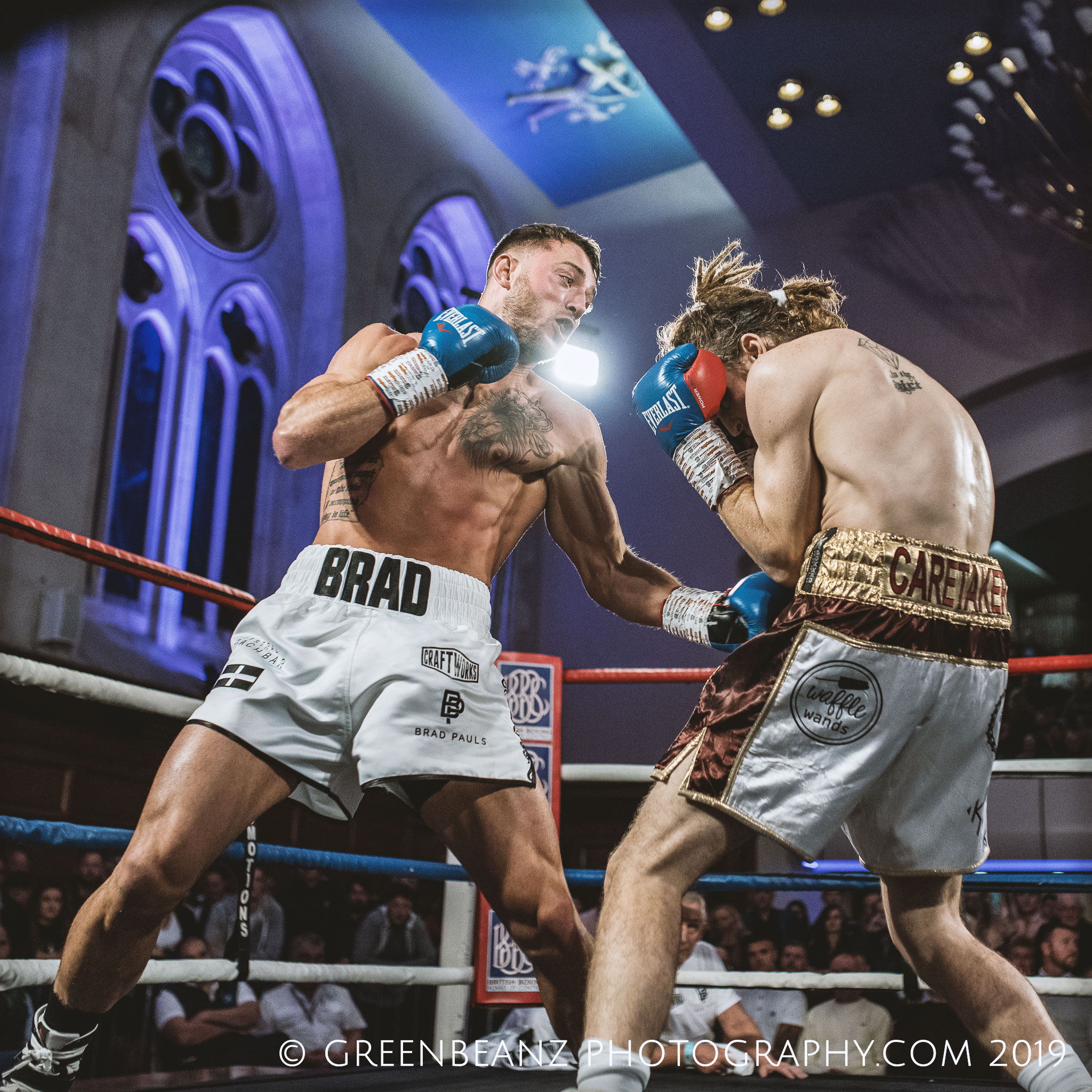 Southern Area Middleweight Boxing Champ Brad Pauls Plymouth Boxing 2019