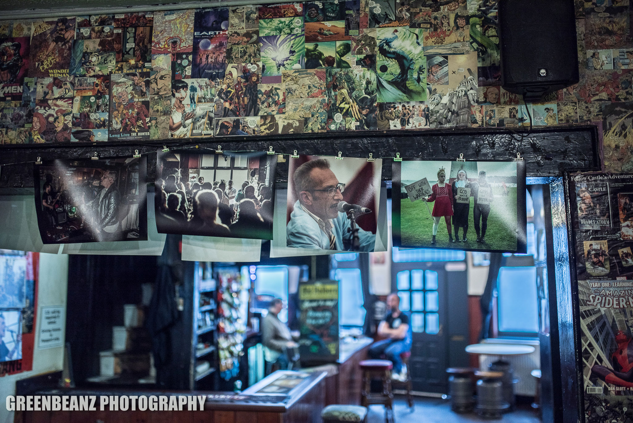 Plymouth Music Photography exhibition at the Nowhere Inn 