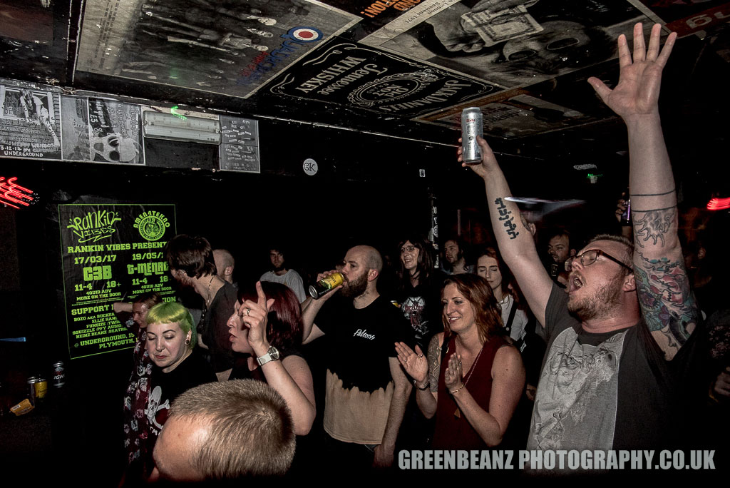 Plymouth Punk Fans at Underground Plymouth