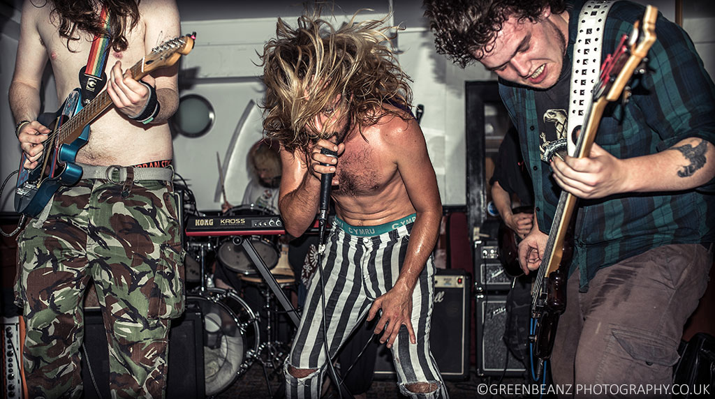 Teddys Leg moshing at The Fortescue Punks Picnic 2016 