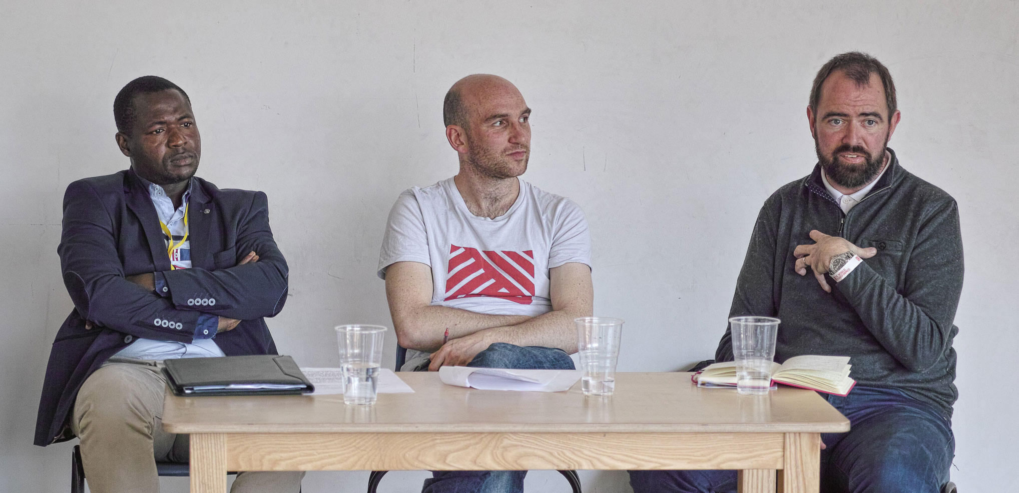 Passionate discussion of Football in Plymouth