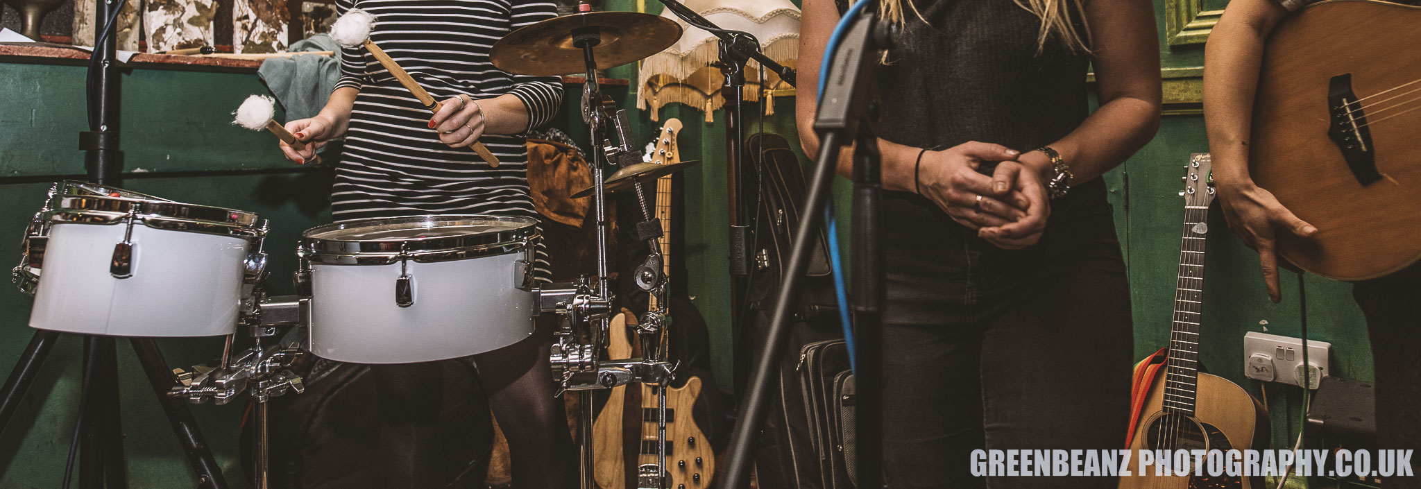 The band 'The Trees' at Plymouth's Bread adn Roses in 2017