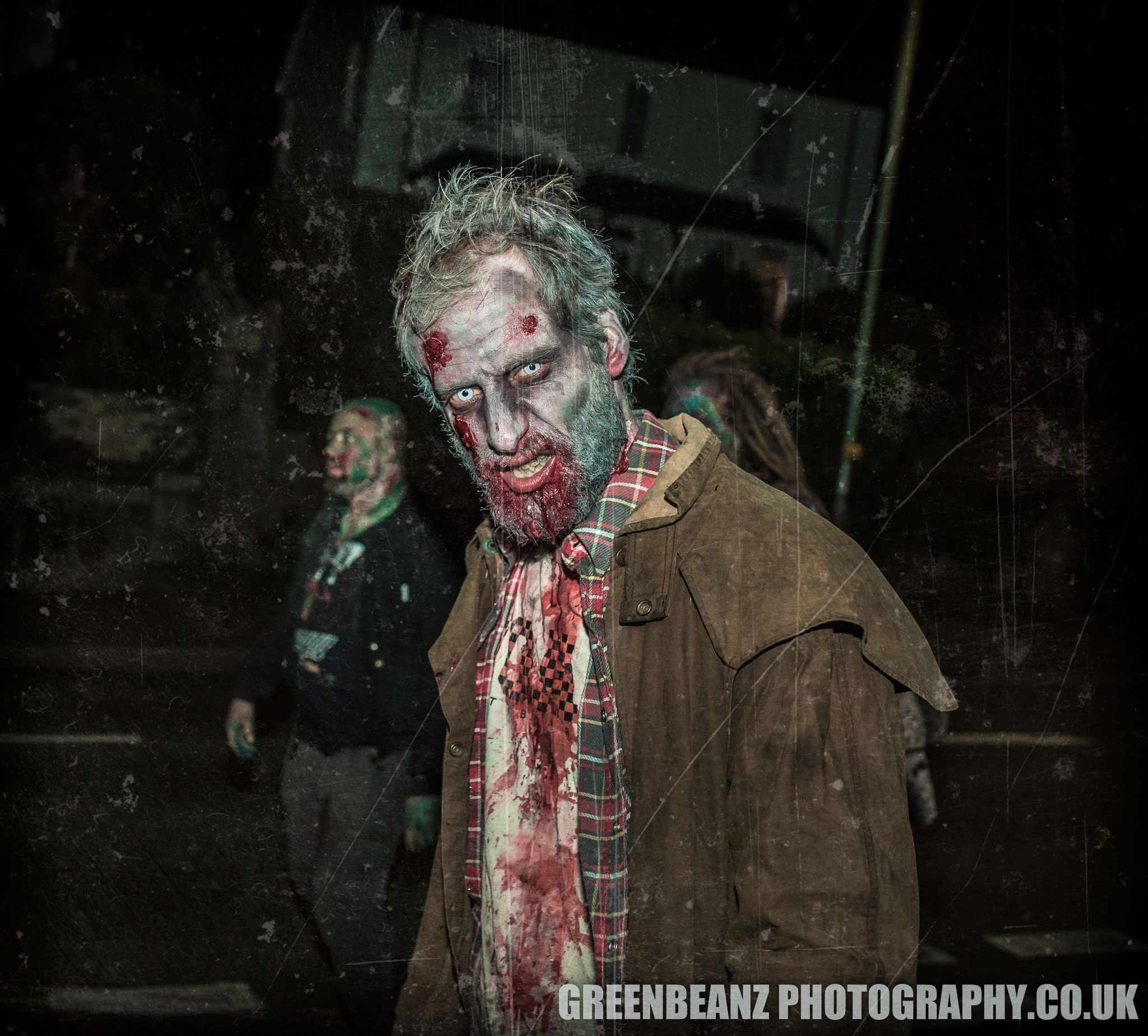 Undead Ed walks the streets of Ivybridge in 2017