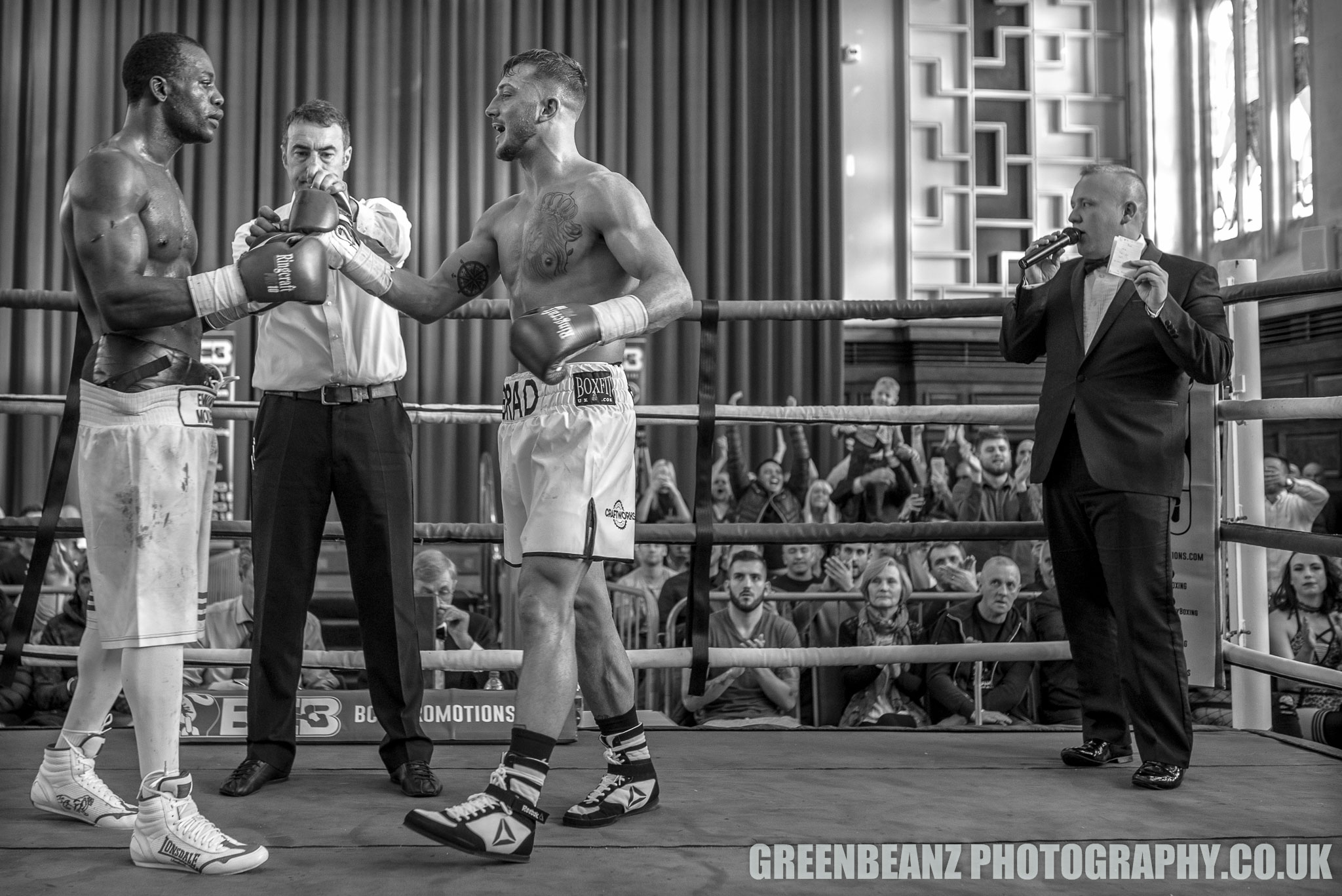 UK Boxing Photography at Plymouth Guildhall November 5th 2017 Brad Pauls