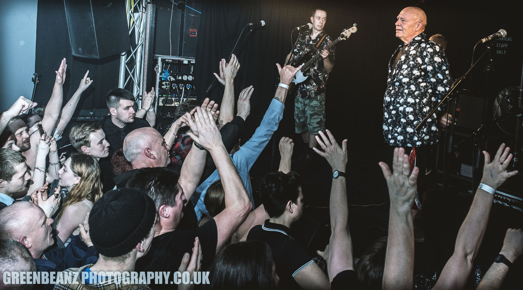 Ska fans at The Hub Plymouth for Bad Manners in 2018