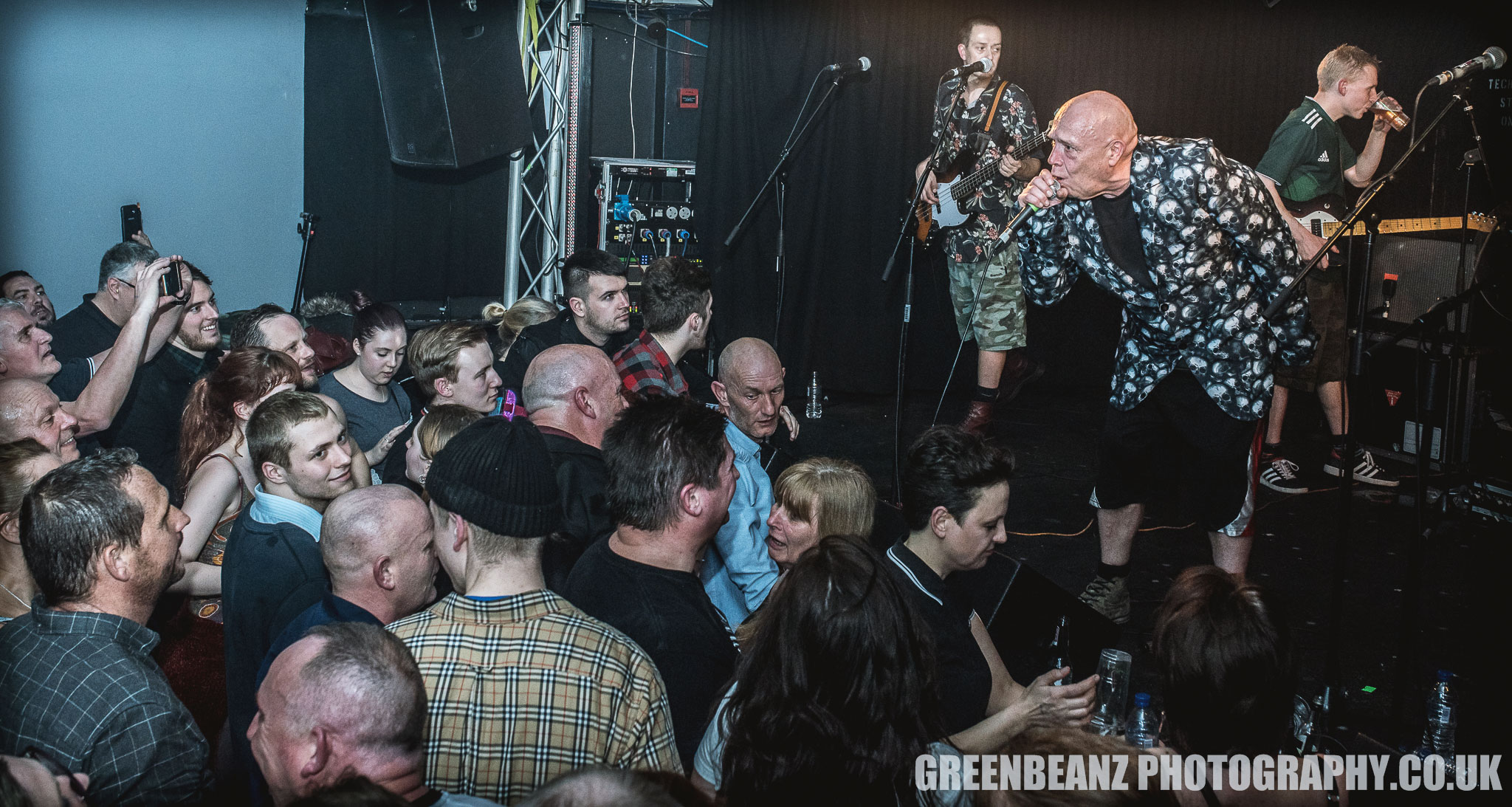Buster Bloodvessel and addresses Plymouth Ska Fans in 2018
