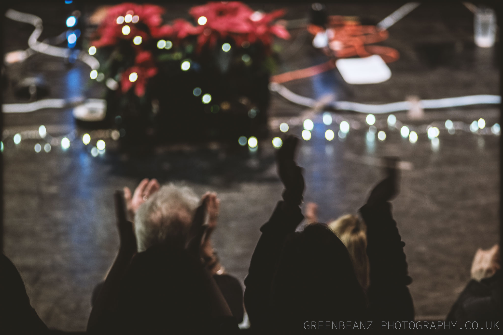 The audience was thrilled with such an intimate magical gig at Christmas in Plymouth