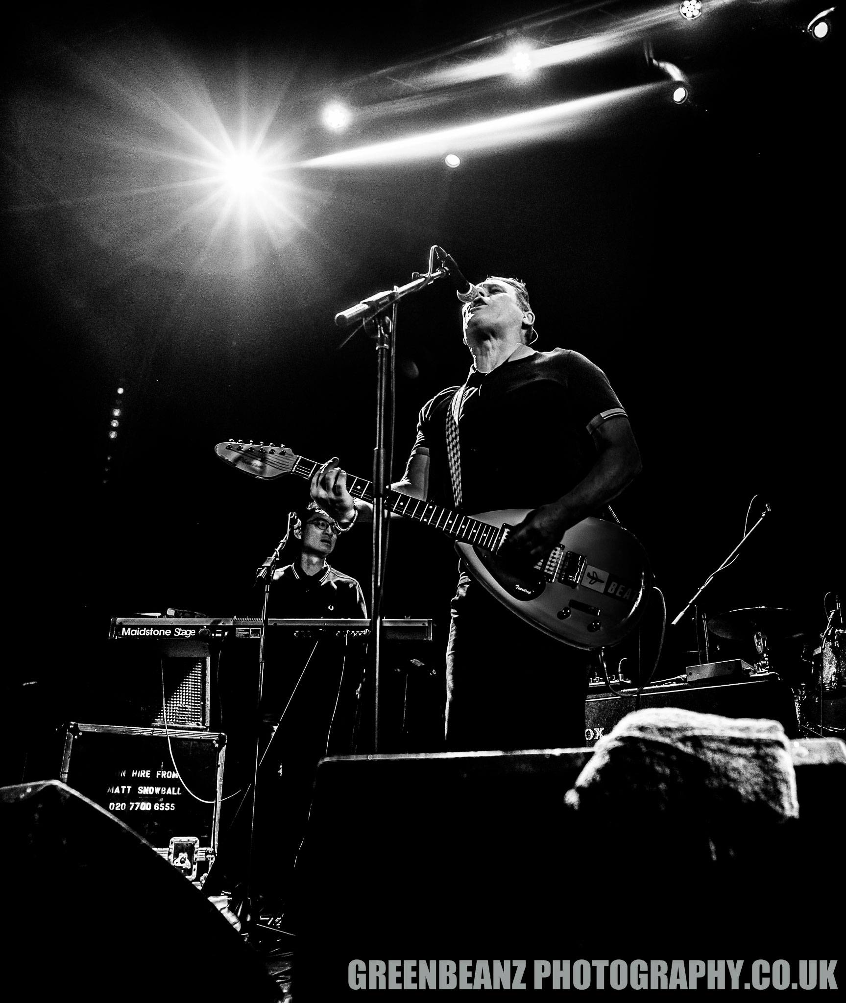 Dave Wakeling of The English Beat on stage at Exeter UK in June 2018
