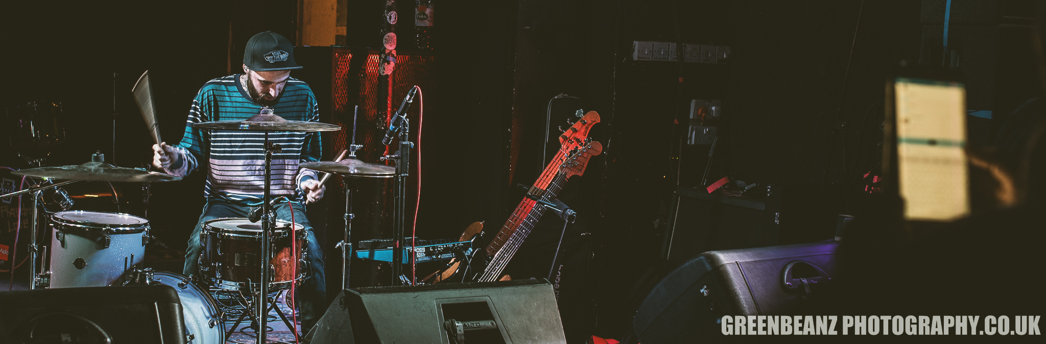 Steve Strong at the launch of 'Turbo Island' Underground Plymouth 17th January 2019