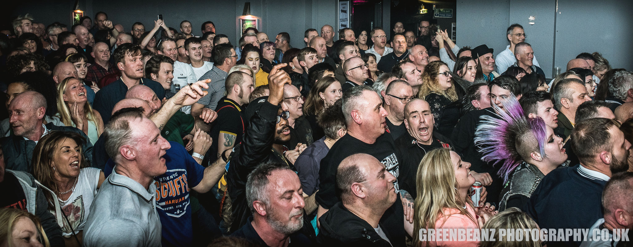 UK Ska Fans skanking to Bad Manners at Plymouth's Hub in 2018